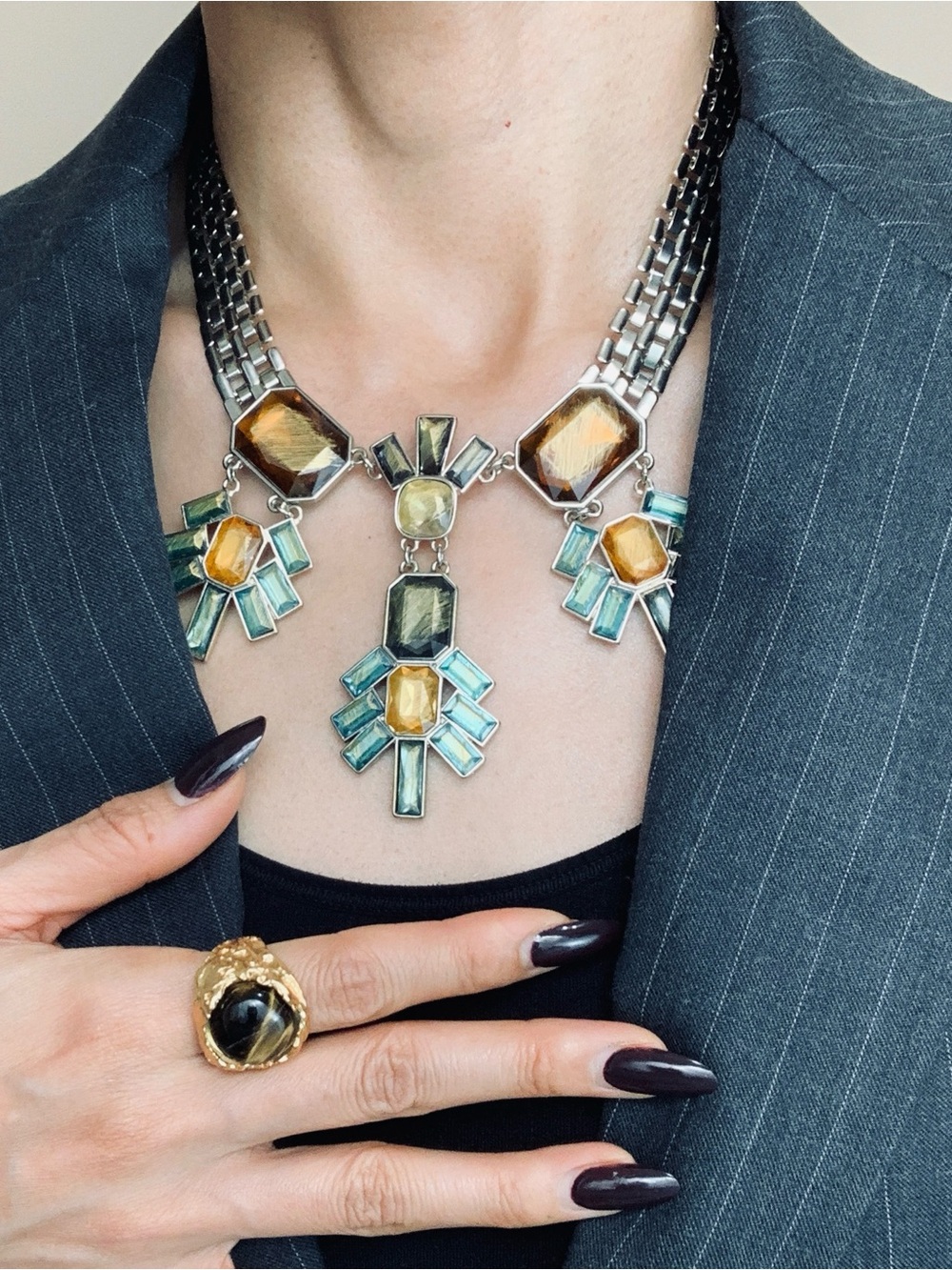 Brand New Bib necklace neiman marcus